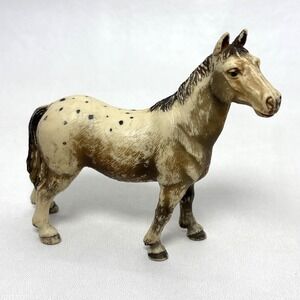 Schleich Appaloosa‎ Stallion Horse Vintage Retired 1996 Farm Western Cowboy